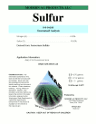 MAP Sulfur label preview